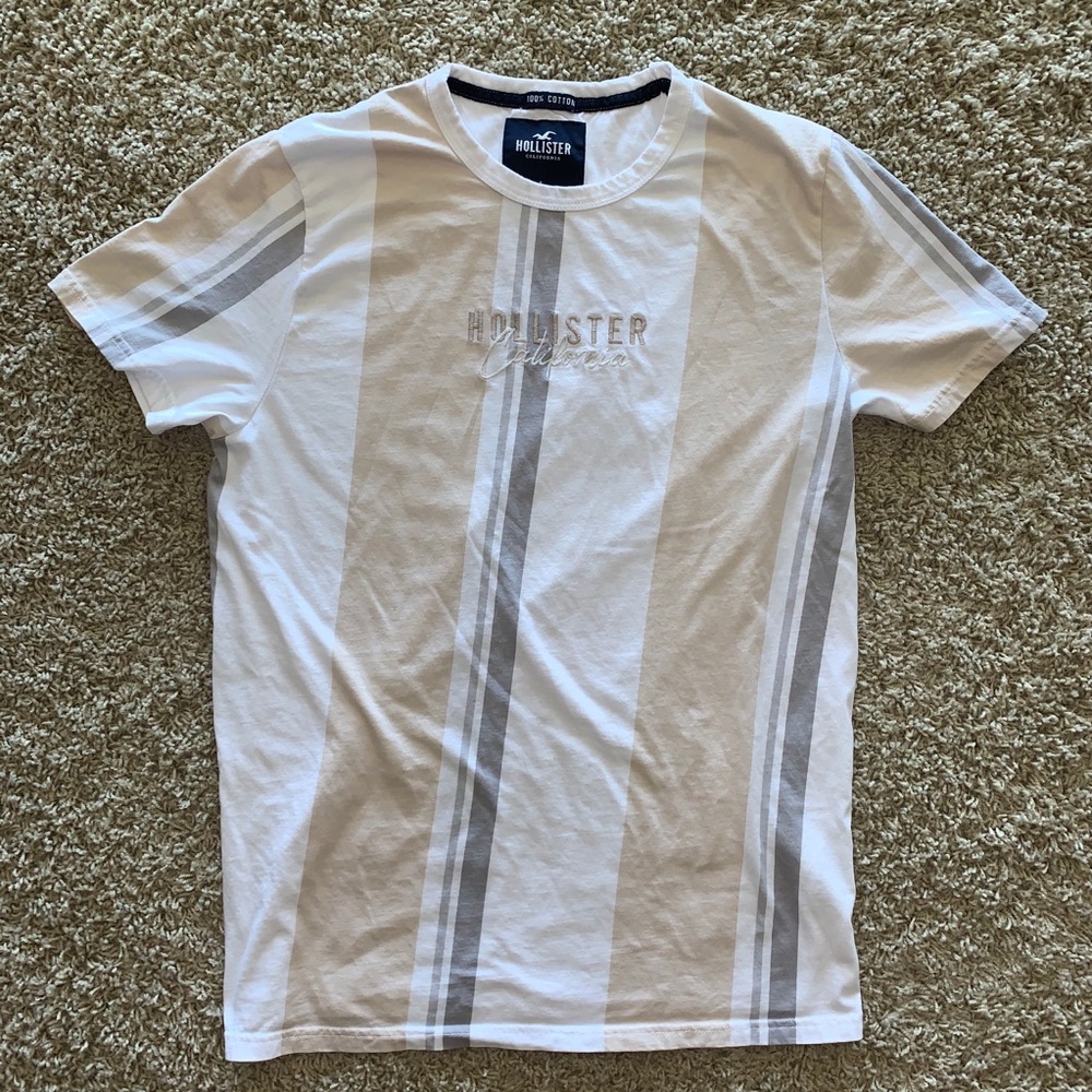 Hollister men’s striped t shirt size large